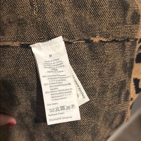 J. Crew Brown and Black Blazer‎ with Leopard Print 3/4 sleeve - Picture 6 of 7